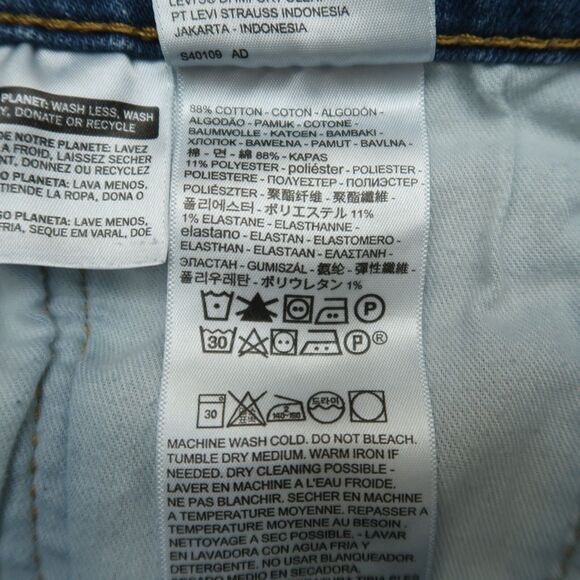 Levi's 541 Jeans Mens Size 42x30* Blue Athletic Slightly Tapered Stretch Denim - Picture 10 of 16